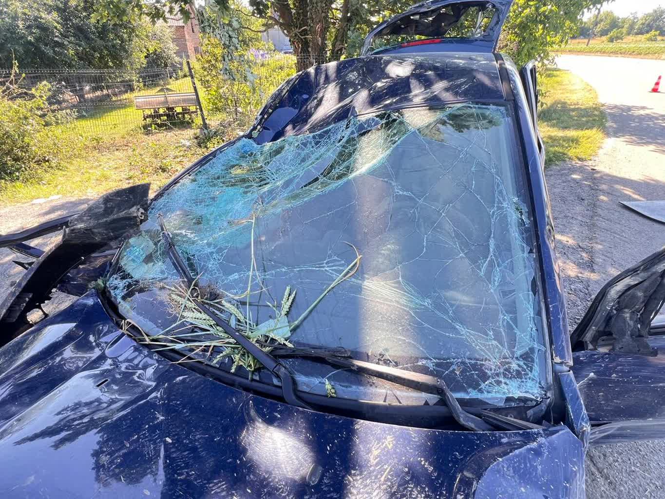 Pijani nastolatkowie rozbili auto. Cztery osoby trafiły do szpitala 3 350-292671.jpg