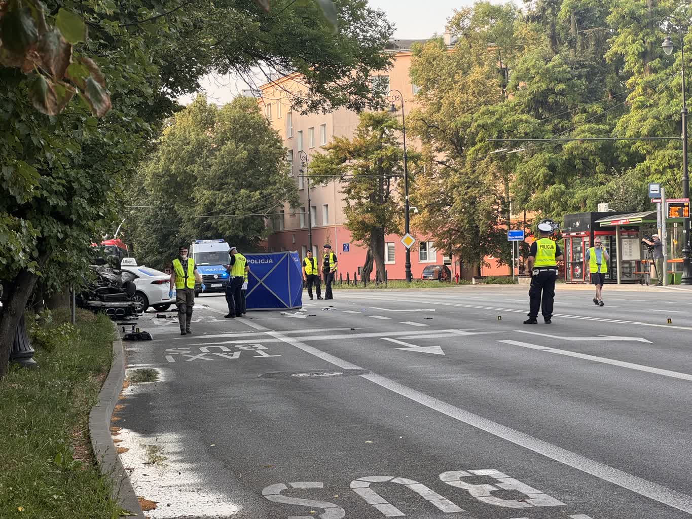 Tragiczny wypadek w Lublinie. Jedna osoba zginęła, siedem trafiło do szpitali 2 IMG_3743.jpeg