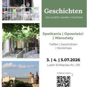 Geschichten historie ulotka A6