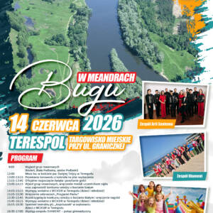 Plakat 2026 W meandrach Bugu