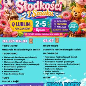 Program wydarzenia Bajkowy Festiwal Lublin 2 5.07