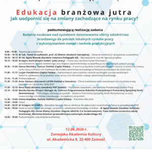 Wydarzenia 82 plakat edukacja branzowa