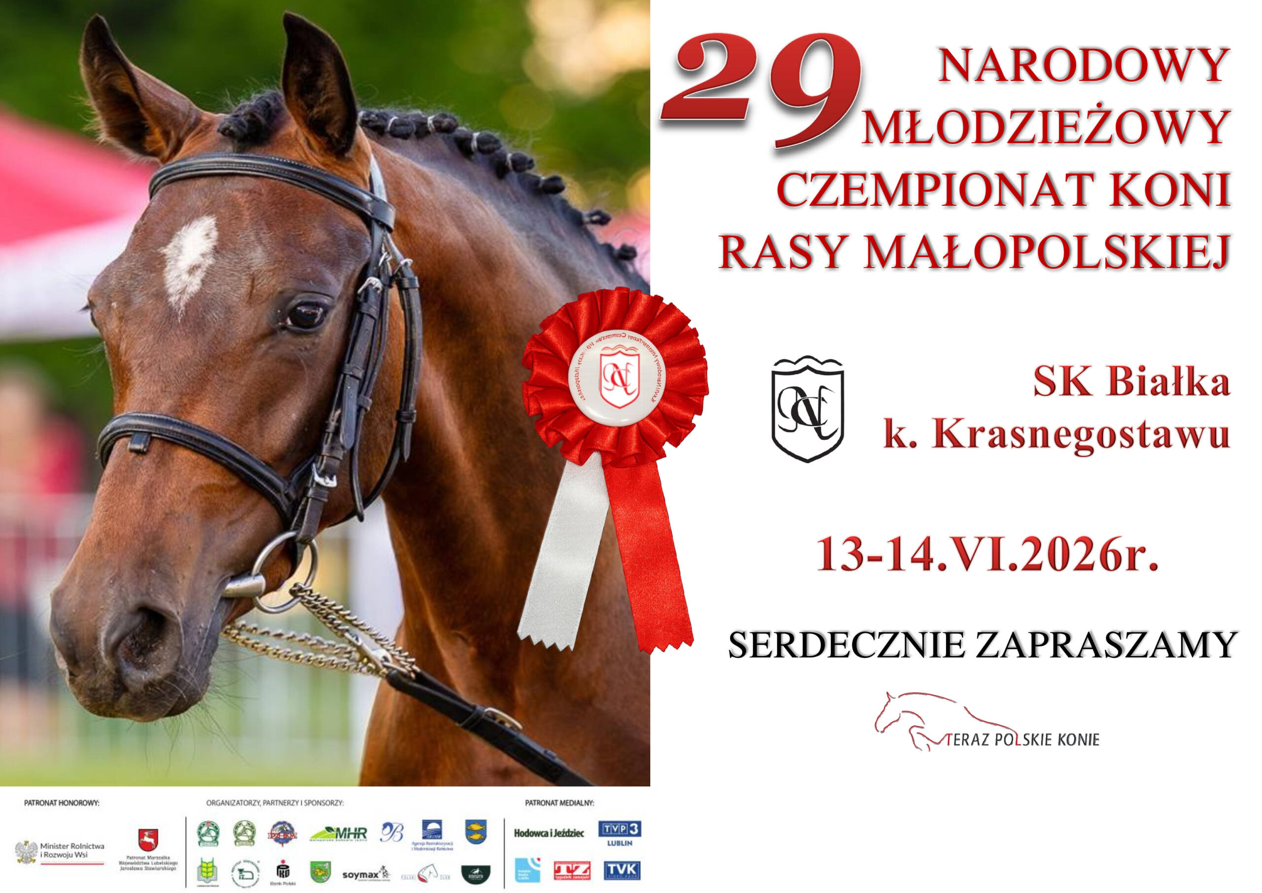 29 Narodowy Młodzieżowy Czempionat Koni Rasy Małopolskiej 7 plakat logo scaled