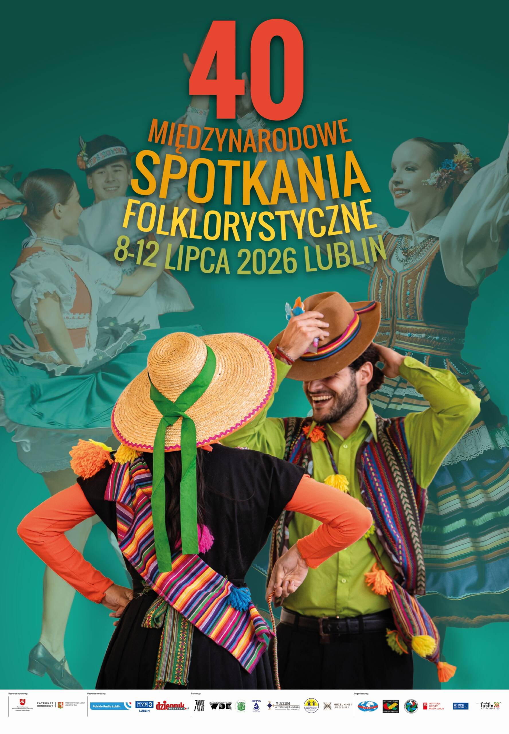 40. Międzynarodowe Spotkania Folklorystyczne im. Ignacego Wachowiaka 7 40 MSF plakat scaled