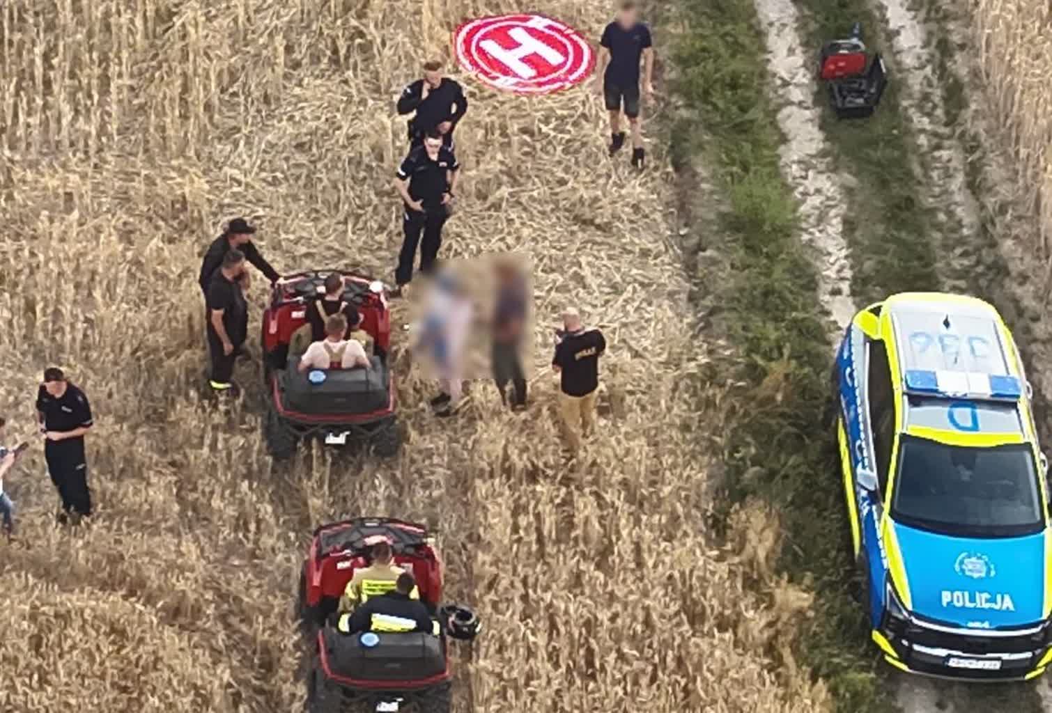 3,5-letni chłopiec zaginął w lesie. Szczęśliwy finał poszukiwań [ZDJĘCIA]