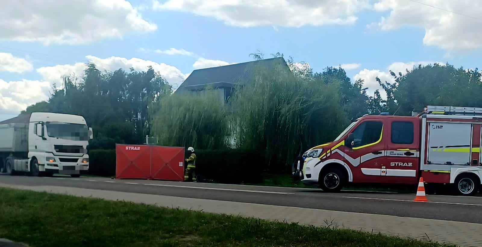 Śmiertelny wypadek w powiecie parczewskim. Nie żyje 50-latka 2 354-295148.jpg