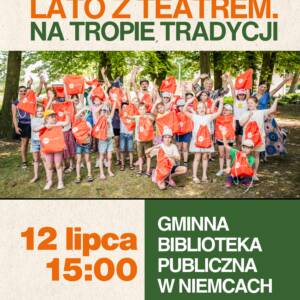 FAfisz undacja Harmonia Domu Lato w teatrze