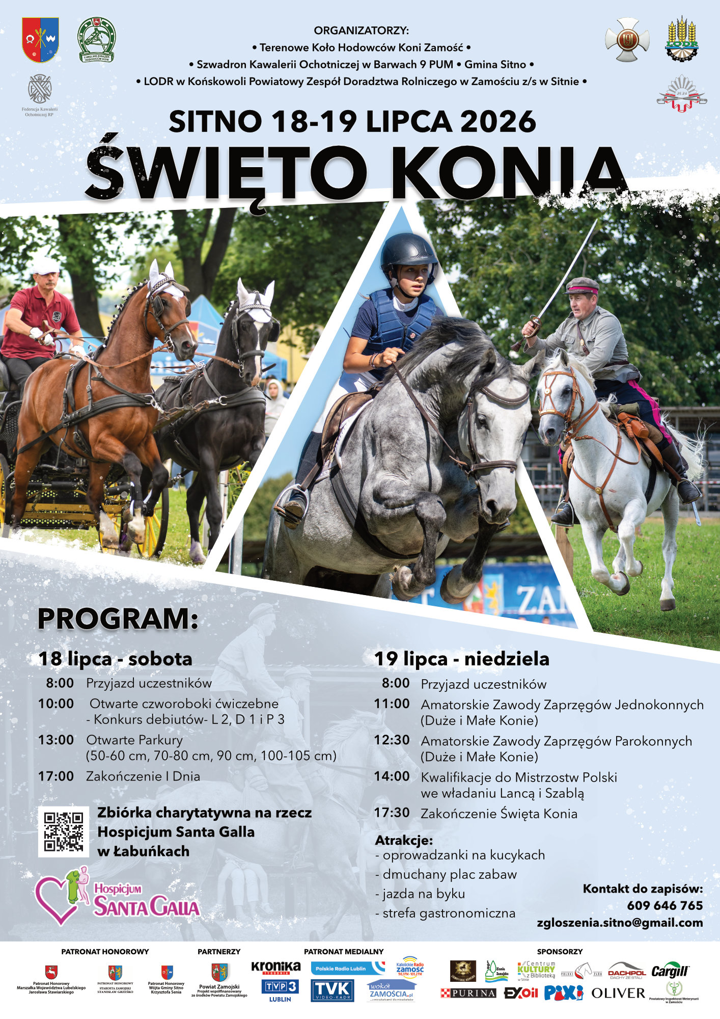 VI Święto Konia 7 PLakat z dnia 07.07.2026