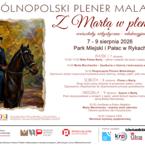 I Ogólnopolski Plener Malarski w Rykach 122 Z Marta w Plenerze Plakat
