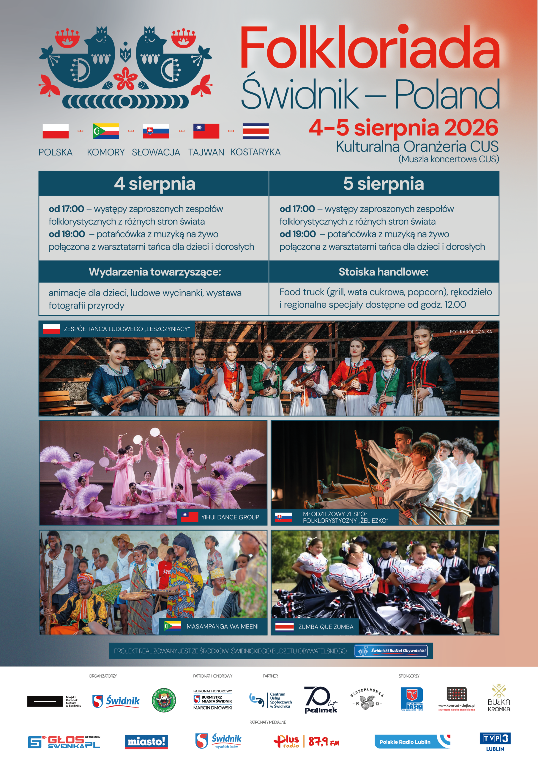 III „Folkloriada” z Zespołem Tańca Ludowego "Leszczyniacy"! 7 plakat Folkloriada 2026 scaled