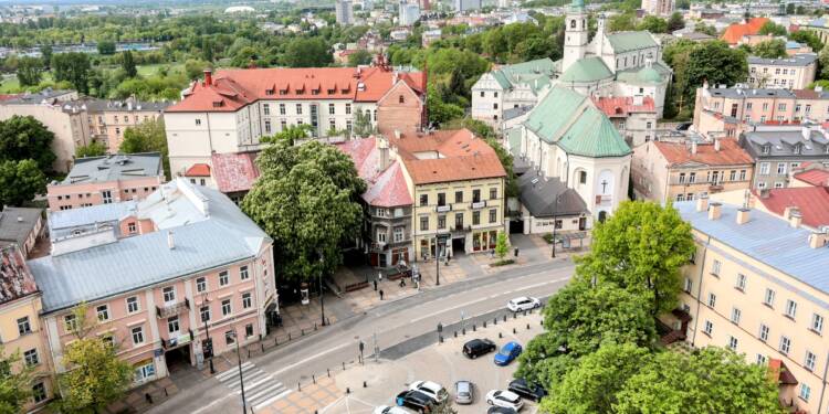 Wyż nad Polską przyniesie pogodny czwartek. W piątek nawet 30°C i możliwe burze 1 2025.05.06. LUBLIN . WIDOK MIASTO LUBLIN Z WIEZY TRYNITARSKIEJ .
FOT. PIOTR MICHALSKI