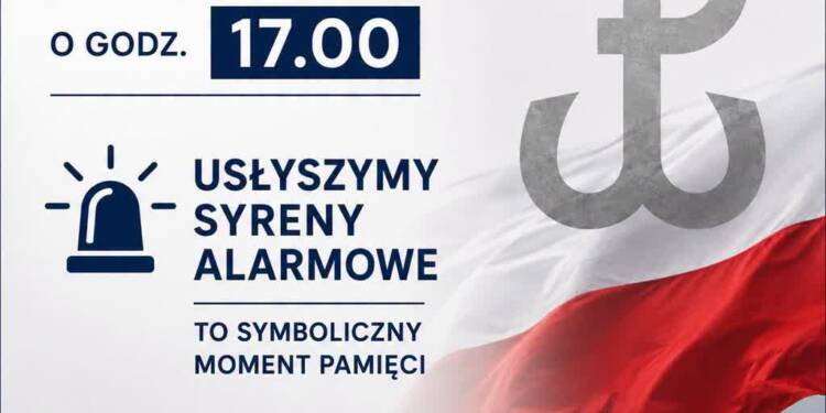 Nie alarm, lecz pamięć. O godzinie 17.00 zabrzmią syreny w całym kraju 1 EAttachments9667682d0d50249ab96f5910825df2bd9e0e573 xl