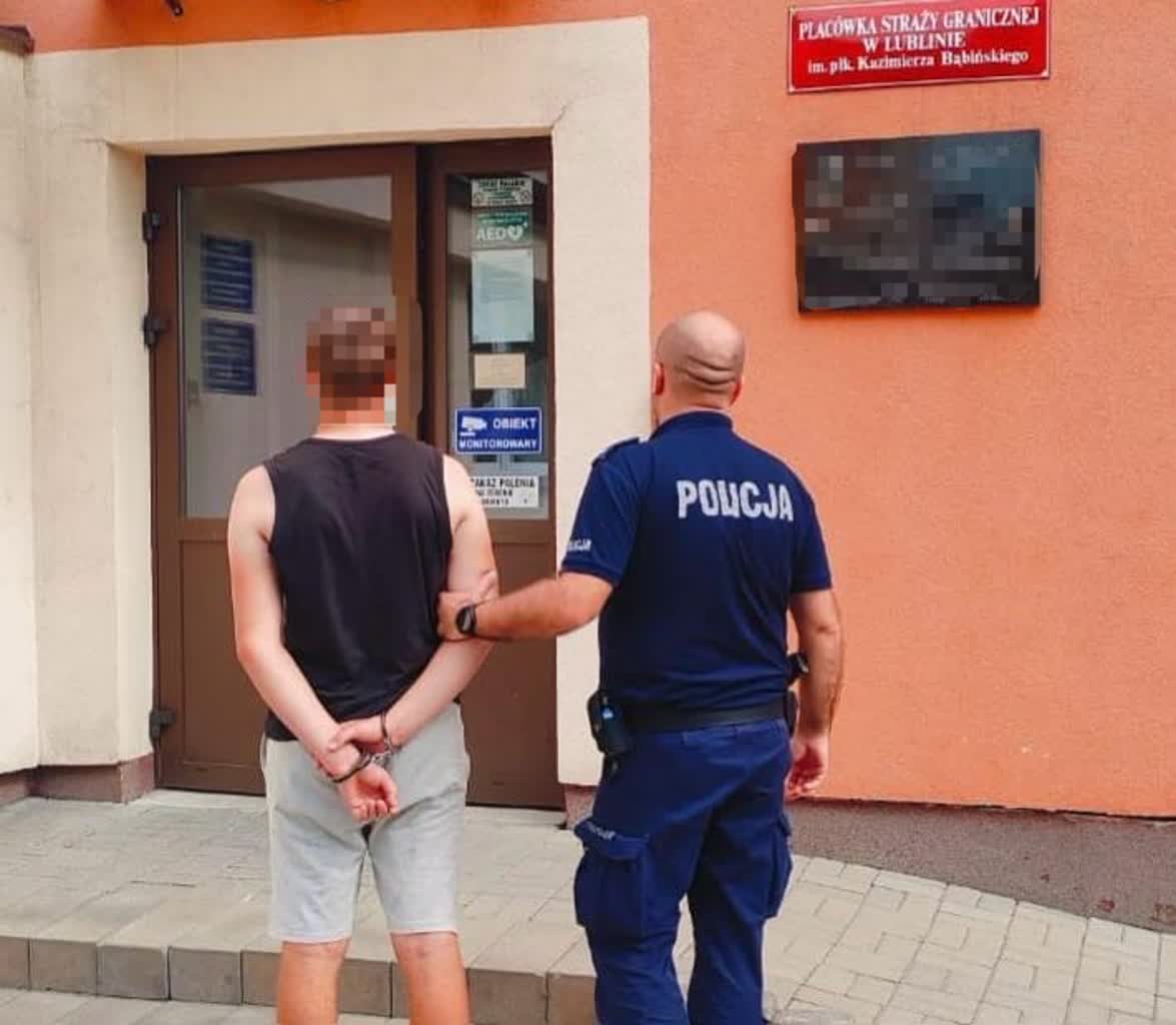 Pijany 19-latek na crossie. Policja wnioskuje o deportację