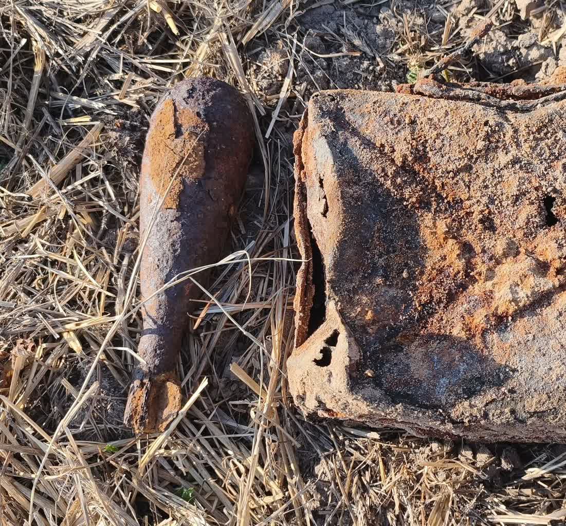 Setki niewybuchów z II wojny światowej znalezione w powiecie puławskim [ZDJĘCIA]