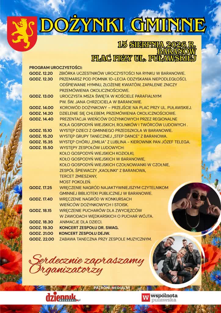 Dożynkowy czas. Lubelskie gminy zaczynają święta plonów 3 baranów.jpg