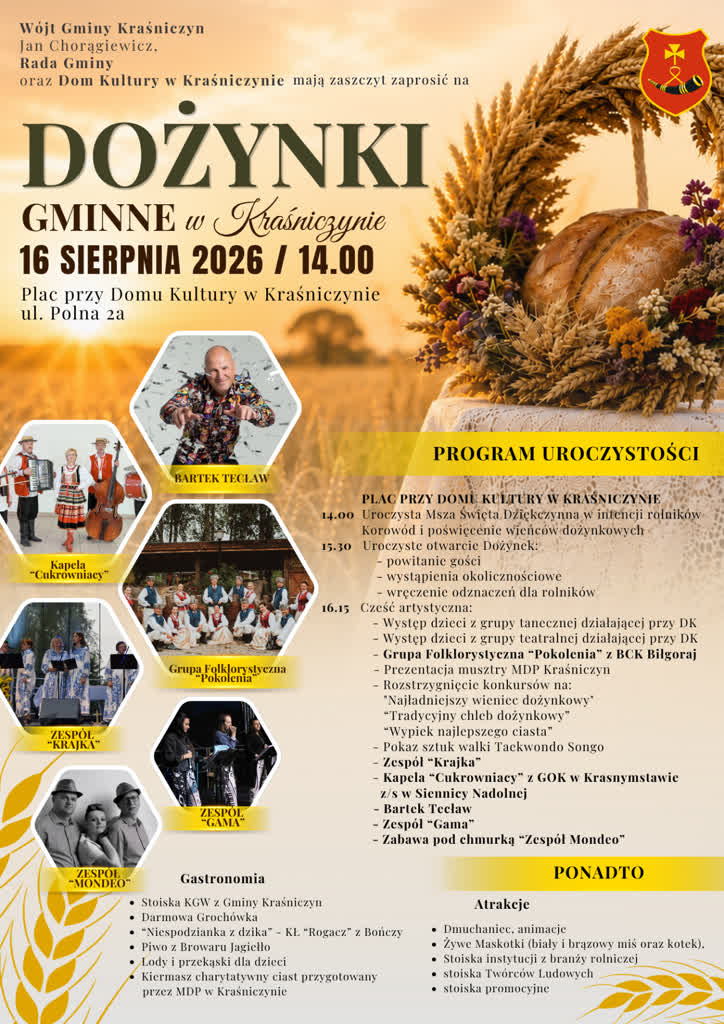 Dni miasta i dożynki. Lubelskie gminy świętują 5 krasiczyn 1.png