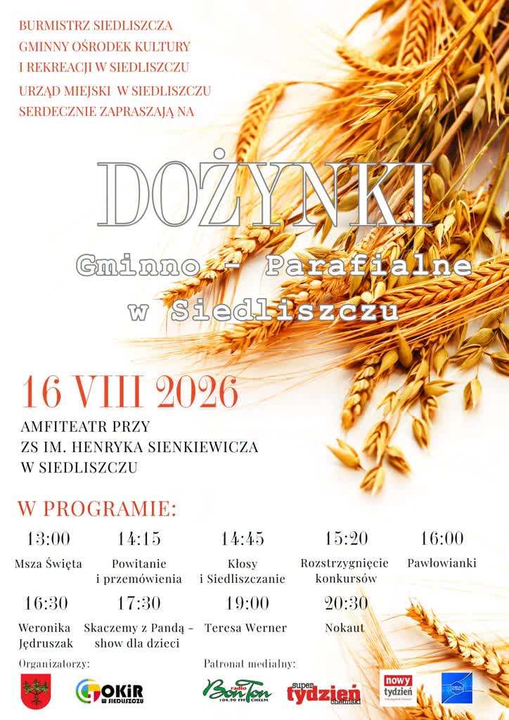 Dni miasta i dożynki. Lubelskie gminy świętują 10 siedliszcze.jpg