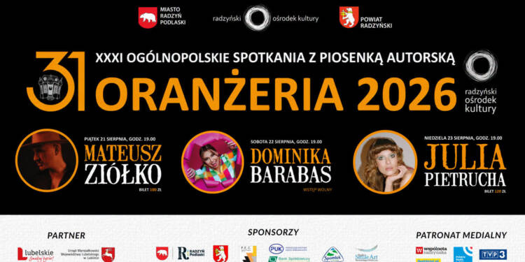 Trzy dni z piosenką autorską. W Radzyniu rusza „Oranżeria” 1 EAttachments9702501a8f59619a1a2a23a47a80d09eb5d6e34 xl