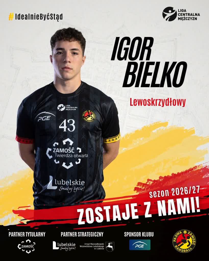 Igor Bielko zostaje w Padwie Zamość