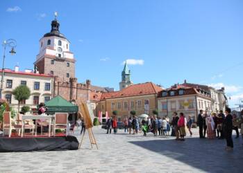 2021.09.04. LUBLIN . NARODOWE CZYTANIE " MORALNOSC PANI DULSKIEJ " W LUBLINIE . FOT. PIOTR MICHALSKI