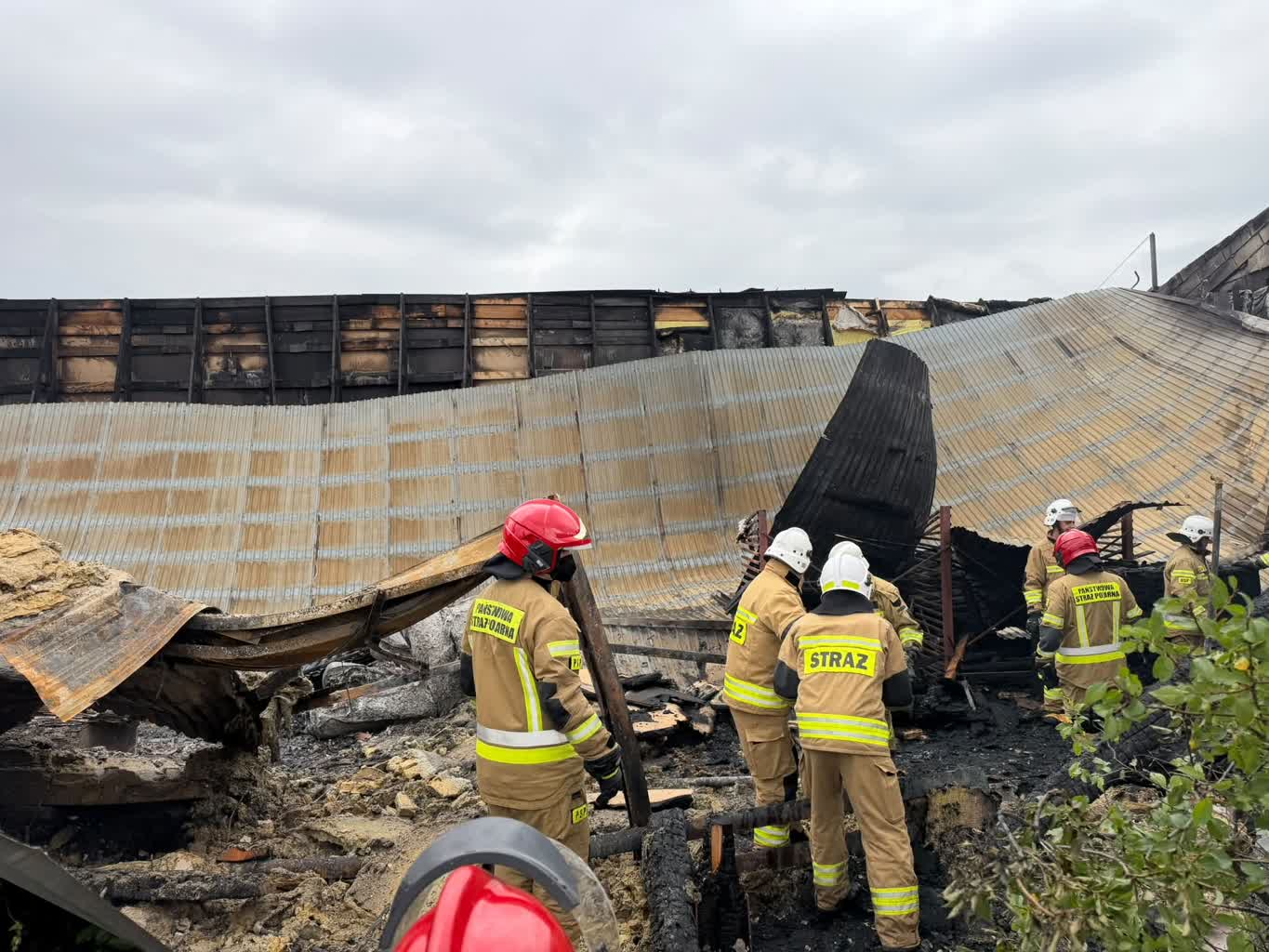 Ogień strawił stolarnię w Radzyniu Podlaskim. Strażacy wciąż dogaszają pożar 2 793867720_1405932311724362_568412099402575481_n.jpg