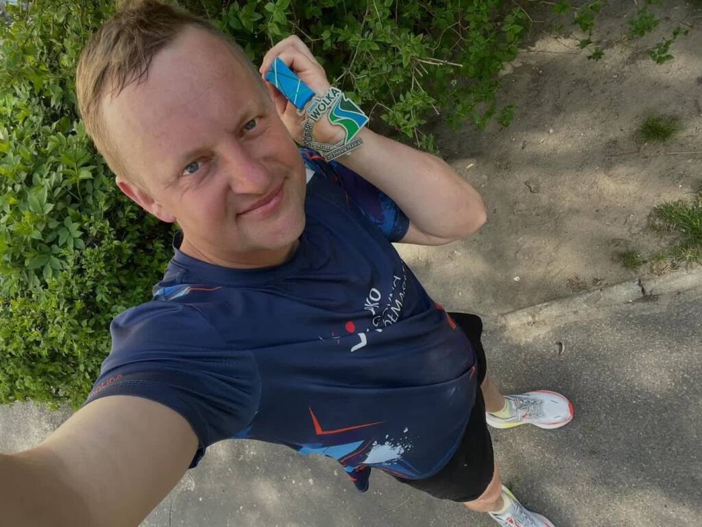Przed nim ponad 80 kilometrów. Jarosław Dymek obiegnie Lublin dla Frania 1 EAttachments974049582592817c4ad9ea86ecbafe225235205 xl