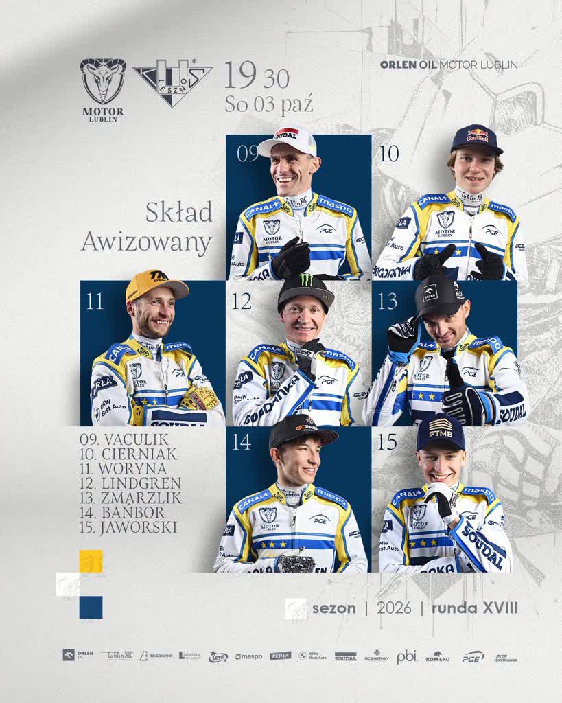 Rewanż w walce o brązowy medal. W sobotę Motor podejmie Unię Leszno 2 832531777_1749273979525716_8867265880190166748_n.jpg