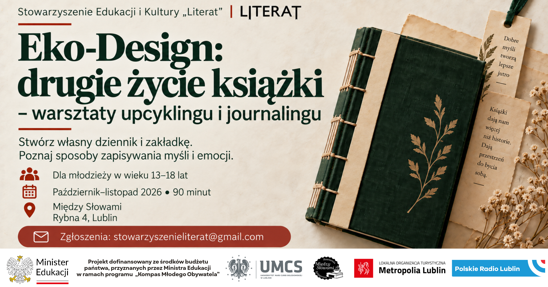 Eko design Drugie Zycie Ksiazki zdjecie w tle wydarzenia