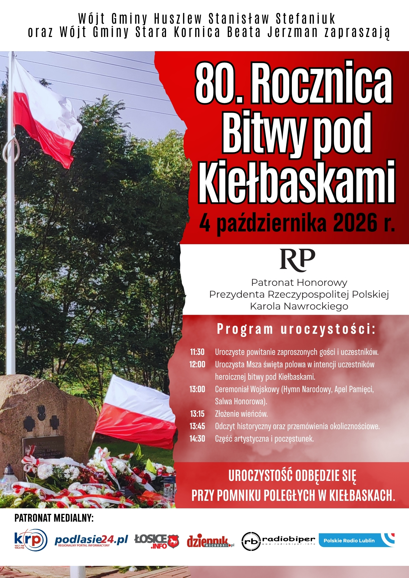 80. Rocznica Bitwy pod Kiełbaskami 7 Plakat 80. Rocznica Bitwy pod Kielbaskami