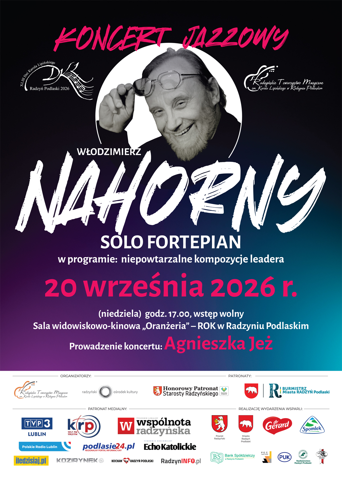 "XLIII Dni Karola Lipińskiego w roku 2026" 7 plakat 20 09 net