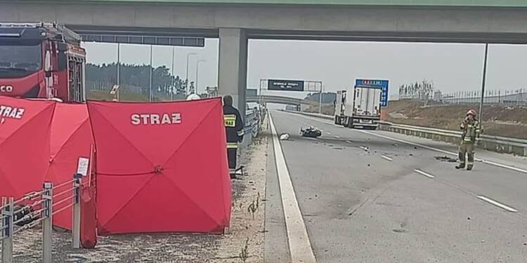 Tragedia na autostradzie. Nie żyje motocyklista 1 EAttachments97881578591d877913edad2dd730a0a1cb83a42 xl