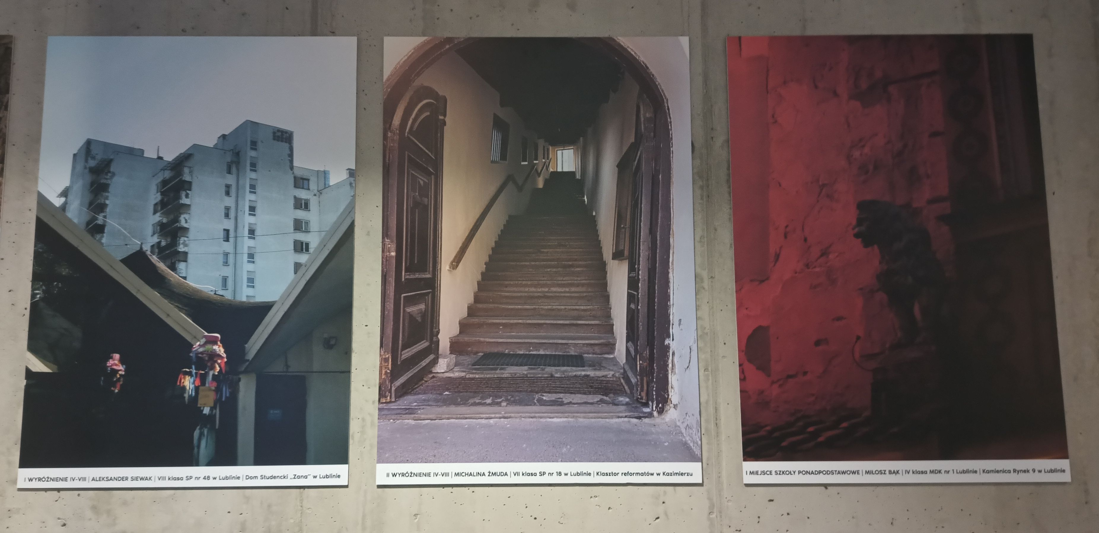 Młodzi fotografowie uchwycili piękno zanikających detali lubelskich zabytków