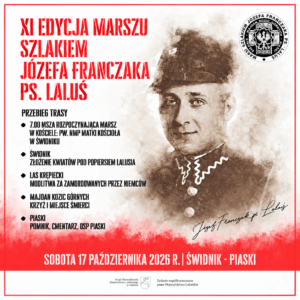 XI Marsz Szlakiem Józefa Franczaka ps. „Laluś” 187 fb insta lalus