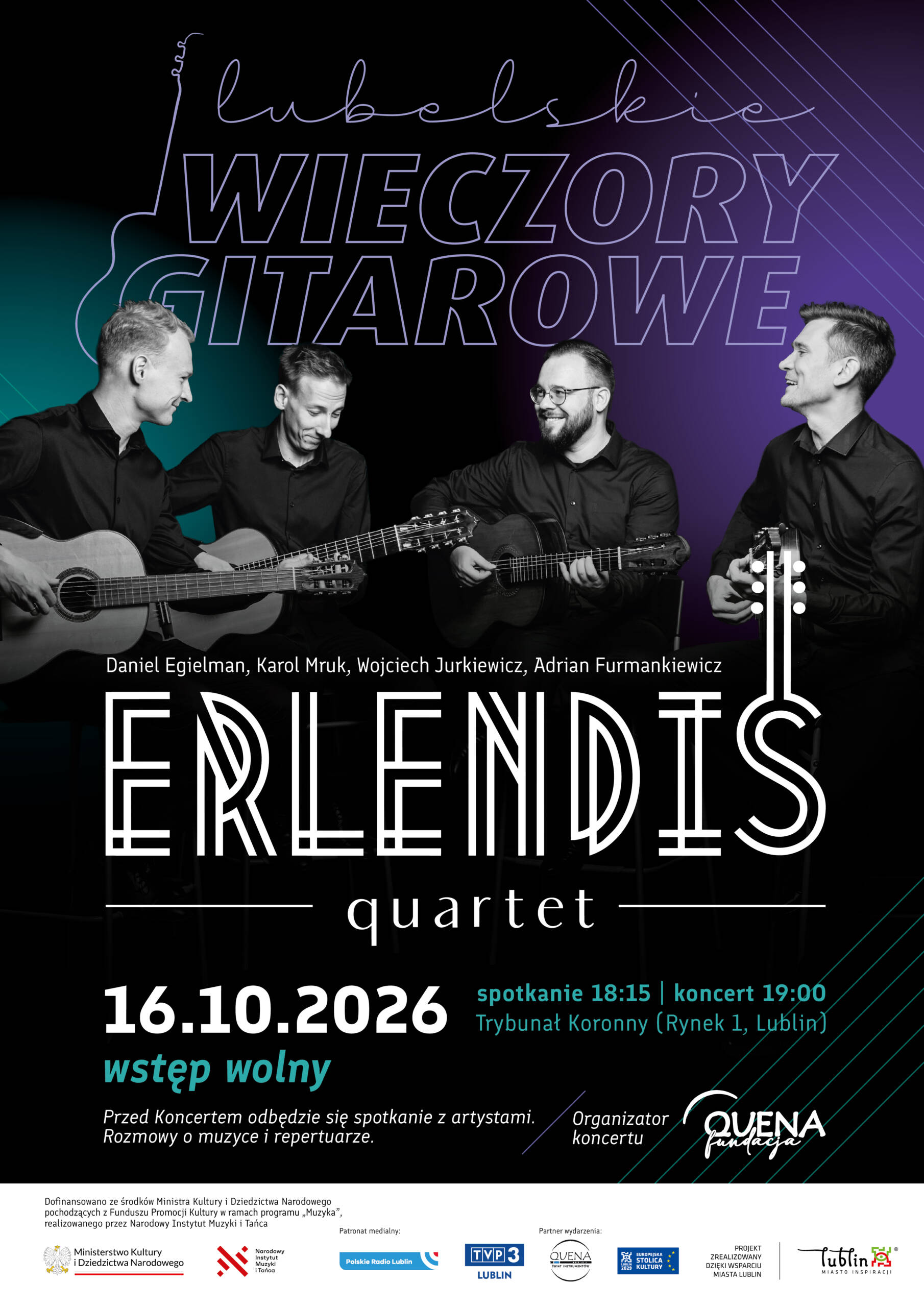 lubelskie wieczory gitarowe plakat ERLENDIS ok1 scaled
